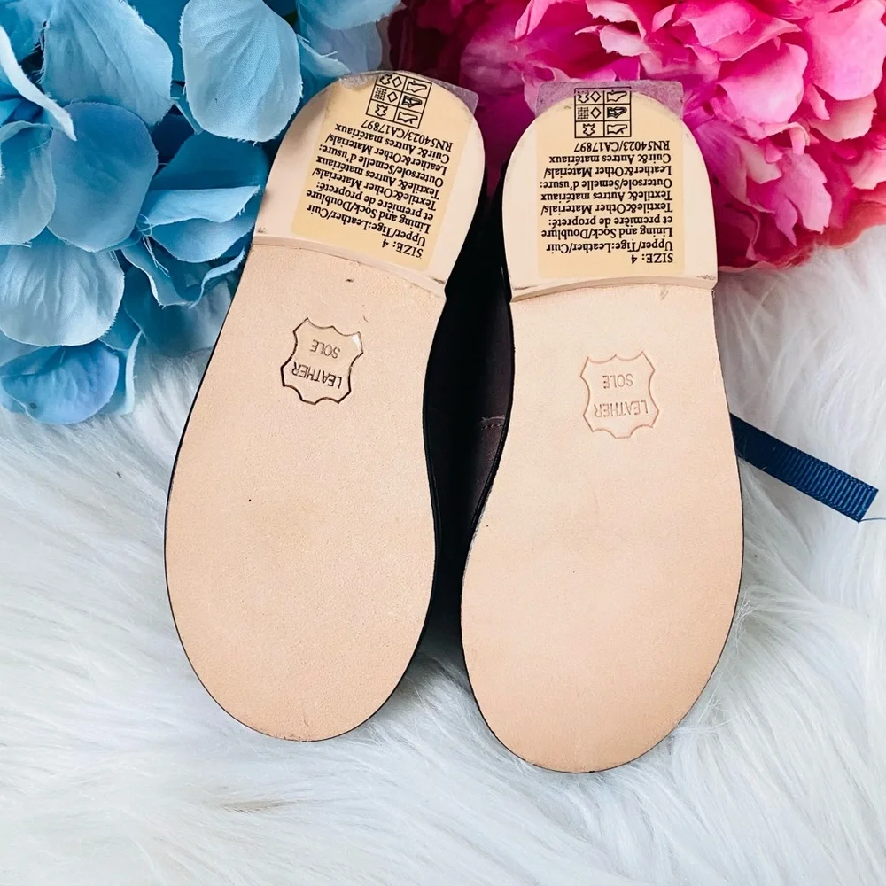 NEW | Janie & Jack Leather Penny Loafers
